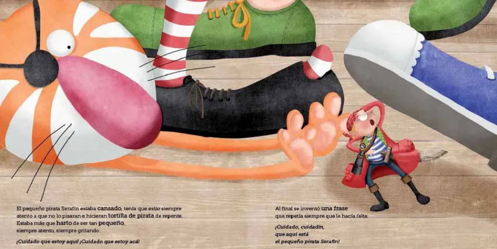 Nubeocho El Pequeño Pirata Serafín* Álbumes Ilustrados Infantiles