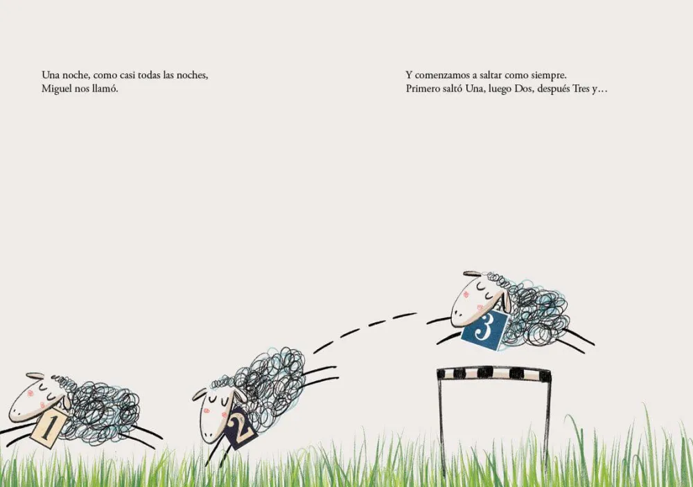 Nubeocho El Rebaño* Libros De Margarita Del Mazo|Álbumes Ilustrados Infantiles