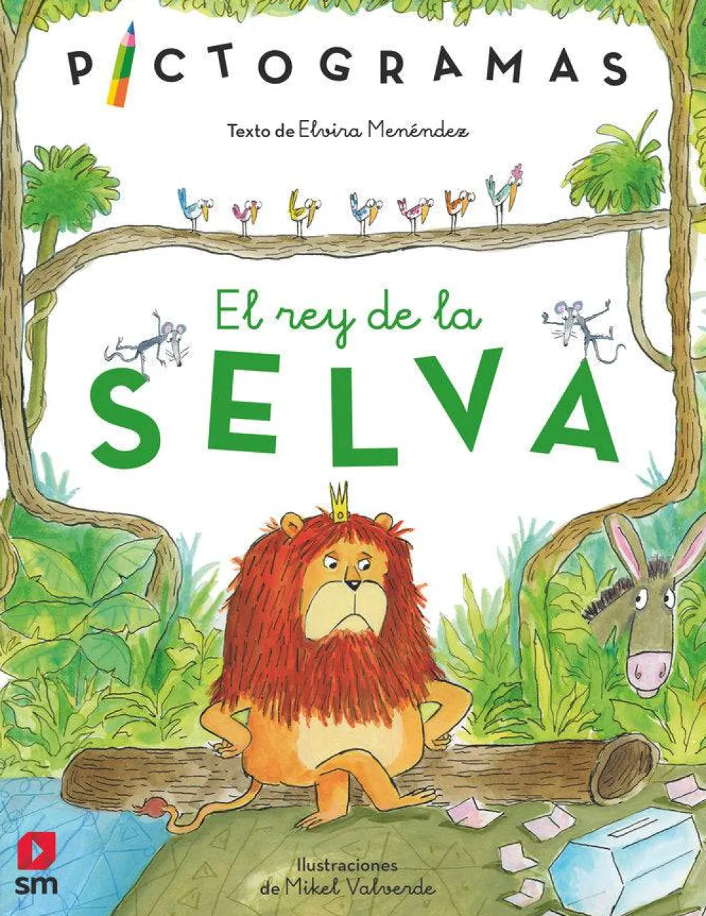 SM El rey de la selva* Libros Con Pictogramas