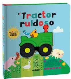 Combel El tractor ruidoso*Niños Libros Musicales Y Con Sonido|Libros Manipulativos