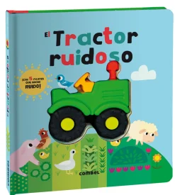 Combel El tractor ruidoso*Niños Libros Musicales Y Con Sonido|Libros Manipulativos