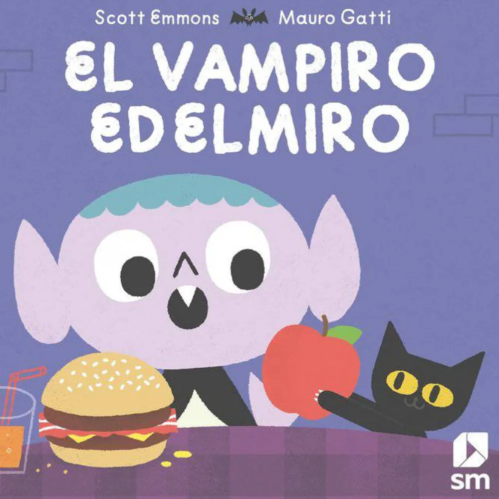 SM El vampiro Edelmiro*Niños Libros De Halloween Para Niños|Álbumes Ilustrados Infantiles