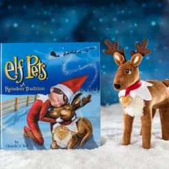 Elf On The Shelf (Cuento y Peluche) · Reno*Niños Libros De Navidad Para Niños