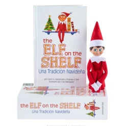 Elf On The Shelf (Cuento y Elfo) · Chico*Niños Libros De Navidad Para Niños