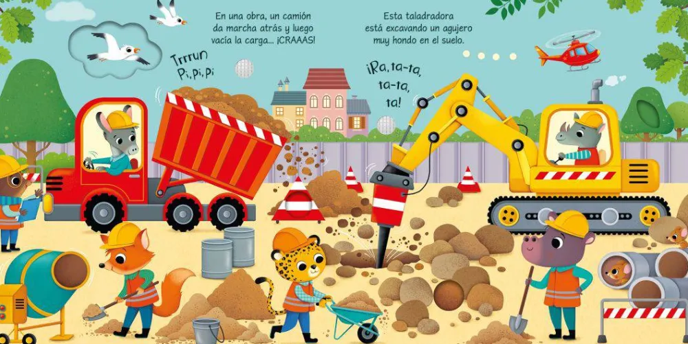 Usborne En Marcha Libro sonidos*Niños Libros Musicales Y Con Sonido|Libros Manipulativos