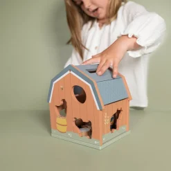 Little Dutch Encaja las formas Little Farm ·*Niños Juguetes De Madera Para Niños|Juguetes Y Juegos Motricidad Fina
