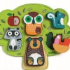 Djeco Encajable Oski ·*Niños Puzzles Djeco|Puzzles De Animales