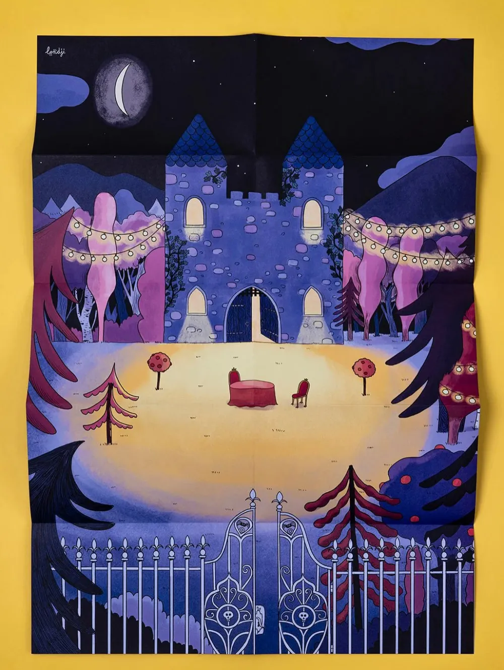 Londji Enchanted Poster & Stickers ·*Niños Libros Pasatiempos Para Niños Y Niñas