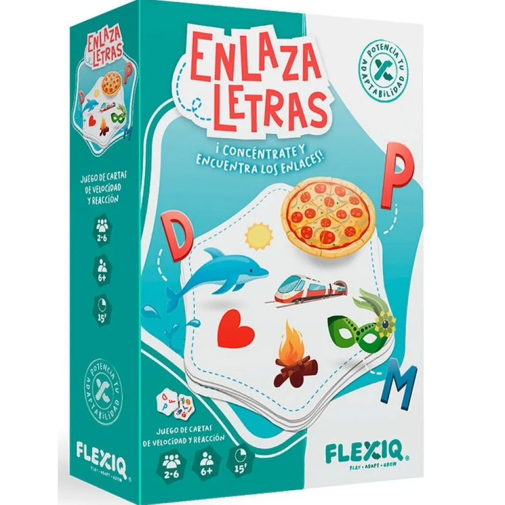 FlexiQ Enlaza Letras ·*Niños Flexiq|Juegos De Lógica