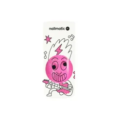 Nailmatic Esmalte de Uñas Glitter Fluo Pink ·*Niños Pintauñas Para Niñas Y Niños|Disfraces Infantiles