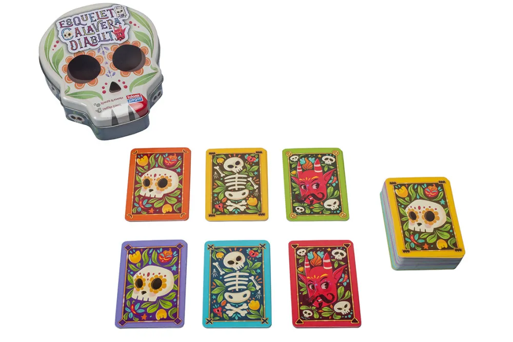 Falomir Esqueleto Calavera Diablito ·*Niños Juegos De Mesa De Viaje|Juegos De Mesa Competitivos