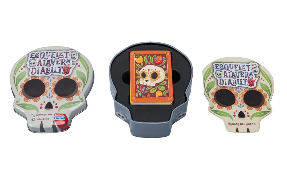 Falomir Esqueleto Calavera Diablito ·*Niños Juegos De Mesa De Viaje|Juegos De Mesa Competitivos