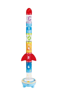 Hape Estación Espacial Apilable ·*Niños Juguetes De Madera Para Niños