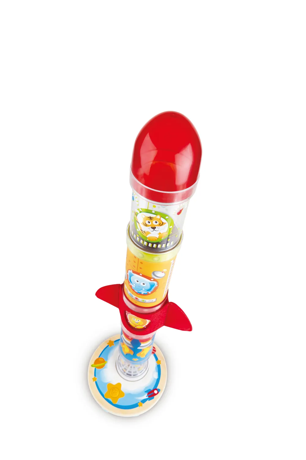 Hape Estación Espacial Apilable ·*Niños Juguetes De Madera Para Niños