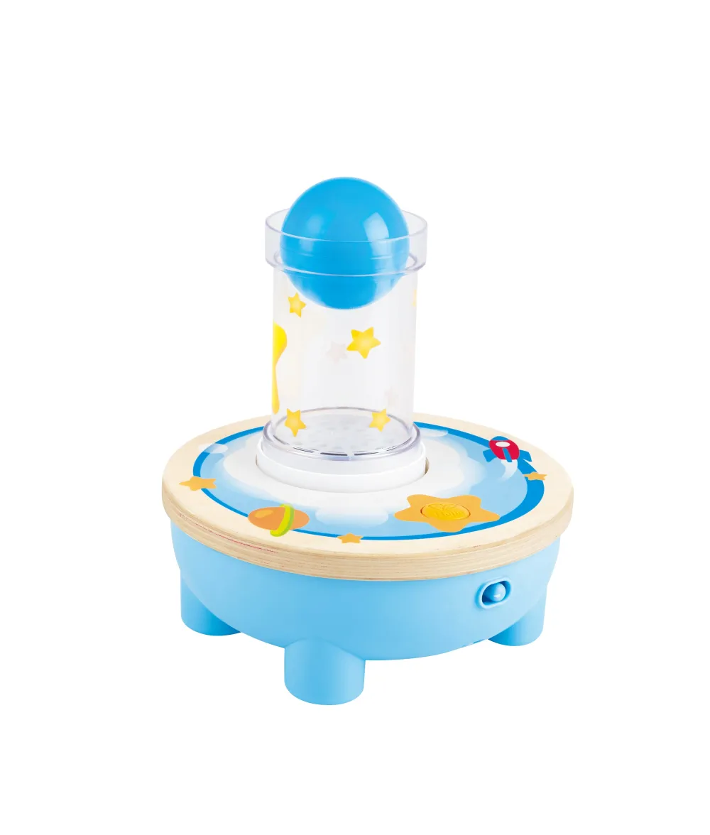 Hape Estación Espacial Apilable ·*Niños Juguetes De Madera Para Niños