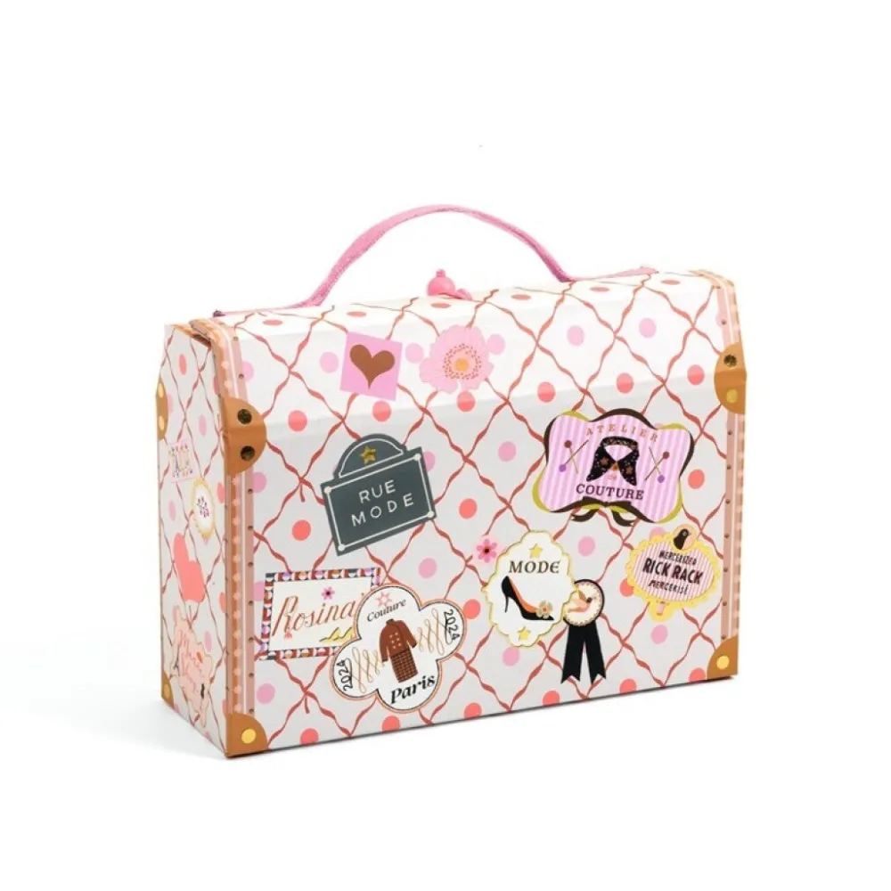 Djeco Estuche de papelería Tinou · Lovely Paper*Niños Kit De Manualidades