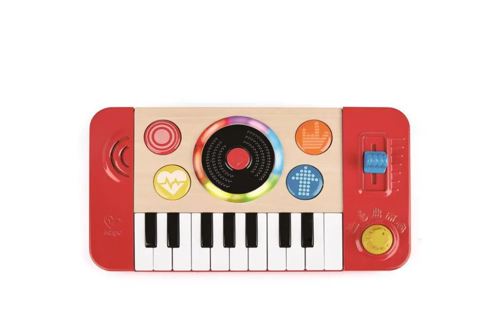 Hape Estudio DJ de mezcla y pinchadiscos ·*Niños Juguetes Montessori|Juguetes De Madera Para Niños