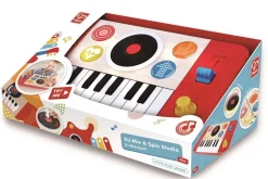 Hape Estudio DJ de mezcla y pinchadiscos ·*Niños Juguetes Montessori|Juguetes De Madera Para Niños