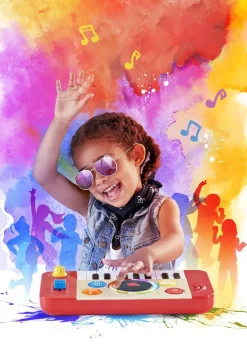 Hape Estudio DJ de mezcla y pinchadiscos ·*Niños Juguetes Montessori|Juguetes De Madera Para Niños