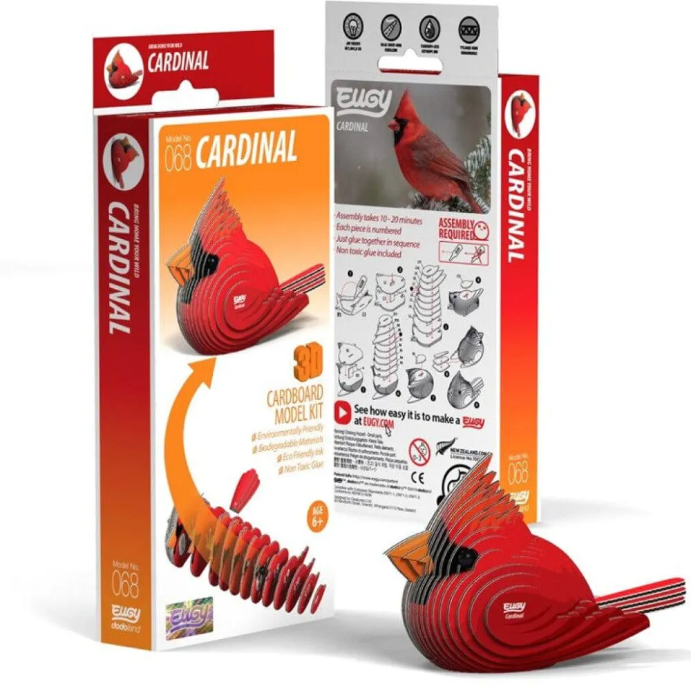 EUGY · Cardenal*Niños Kit De Manualidades