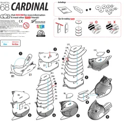 EUGY · Cardenal*Niños Kit De Manualidades