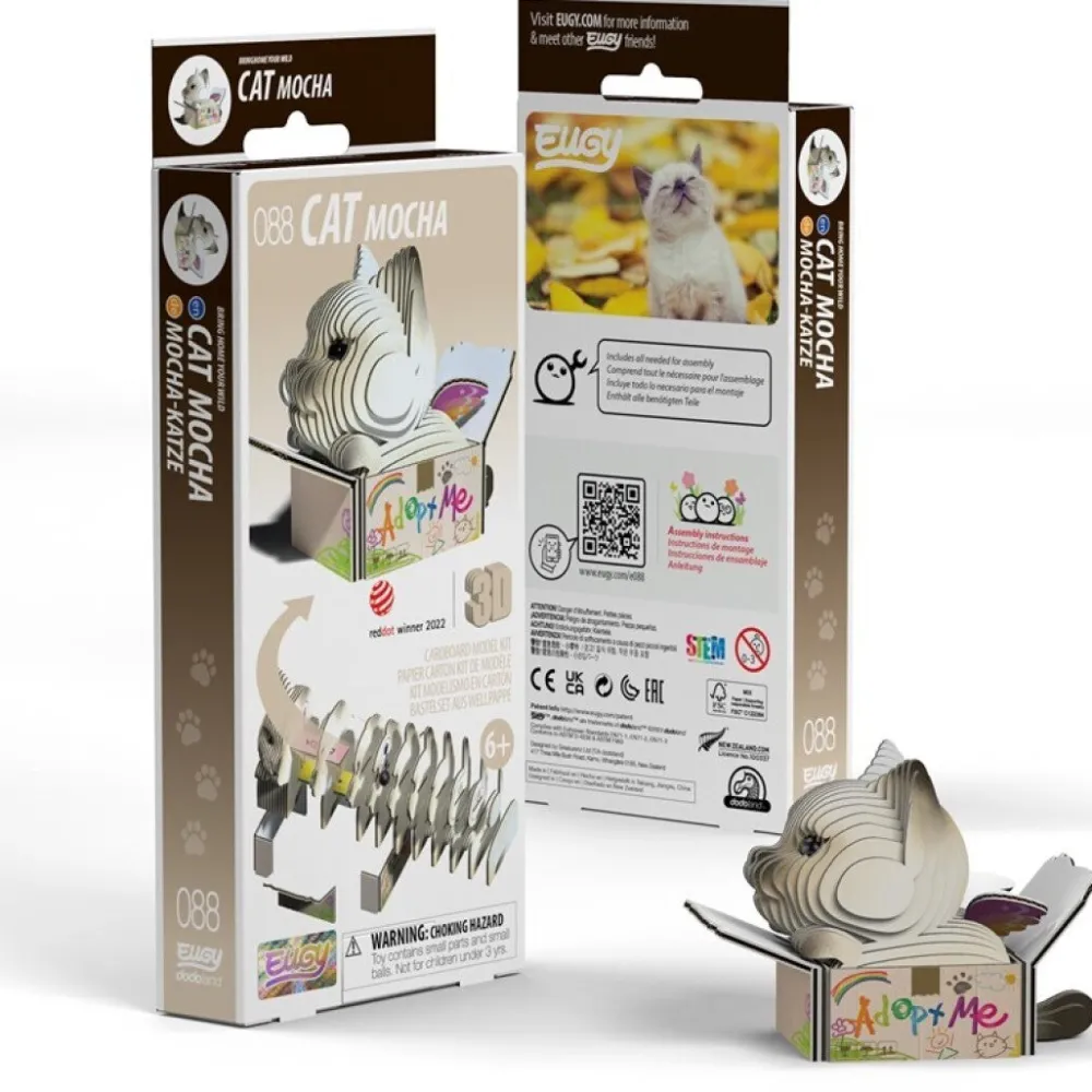 EUGY · Cat Mocha*Niños Kit De Manualidades