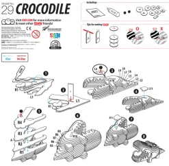 EUGY · Cocodrilo*Niños Kit De Manualidades