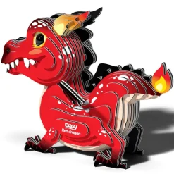 EUGY · Dragón Rojo*Niños Kit De Manualidades