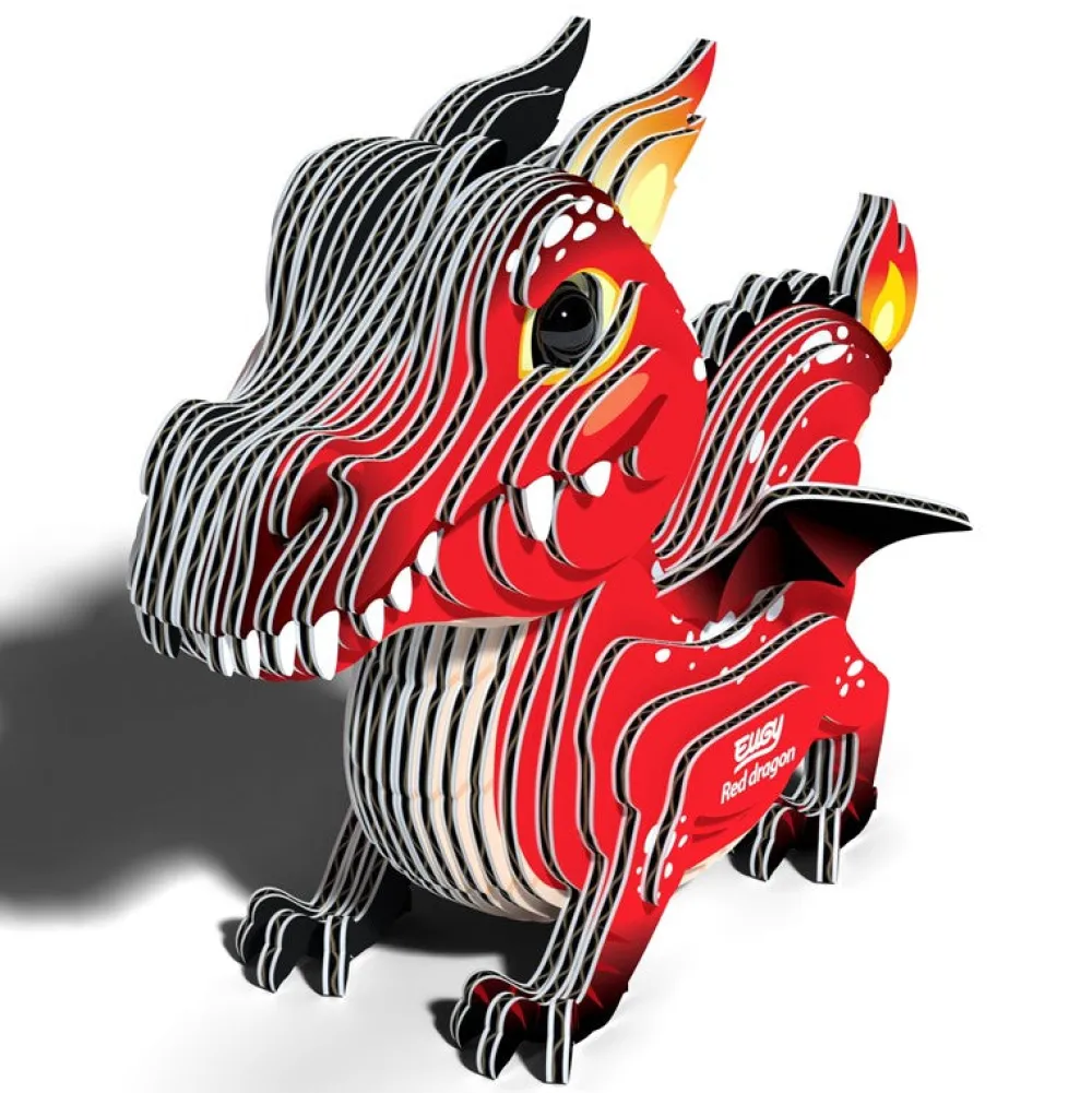 EUGY · Dragón Rojo*Niños Kit De Manualidades