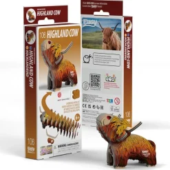 EUGY · Highland Cow*Niños Kit De Manualidades