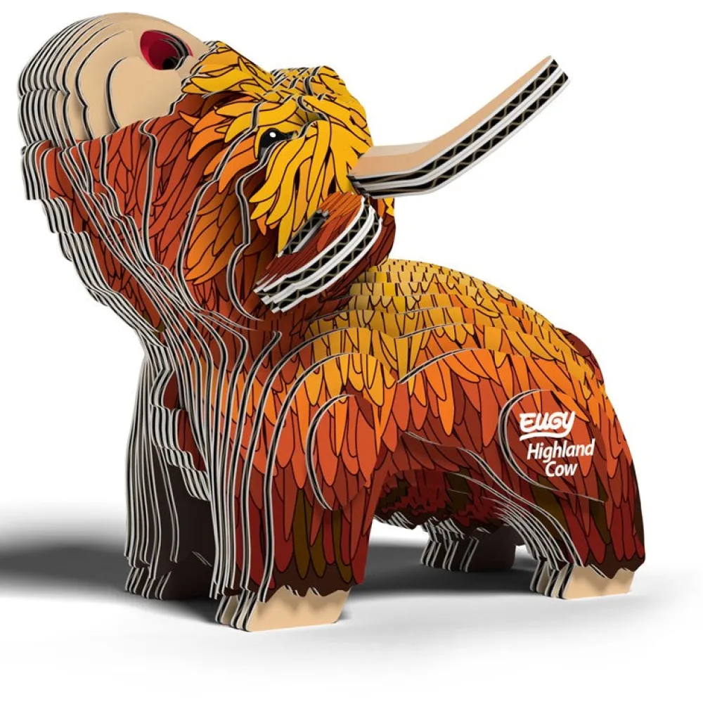 EUGY · Highland Cow*Niños Kit De Manualidades