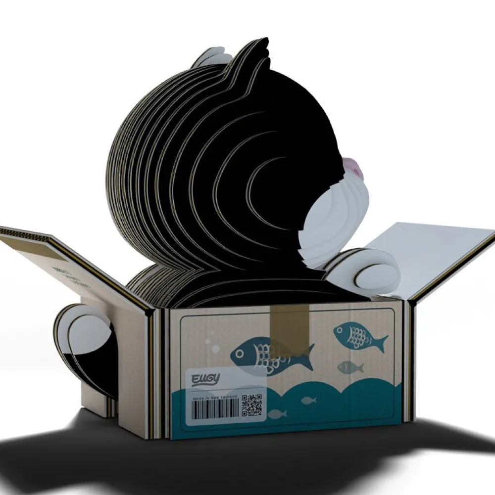 EUGY · Mi gato Tuxedo*Niños Kit De Manualidades