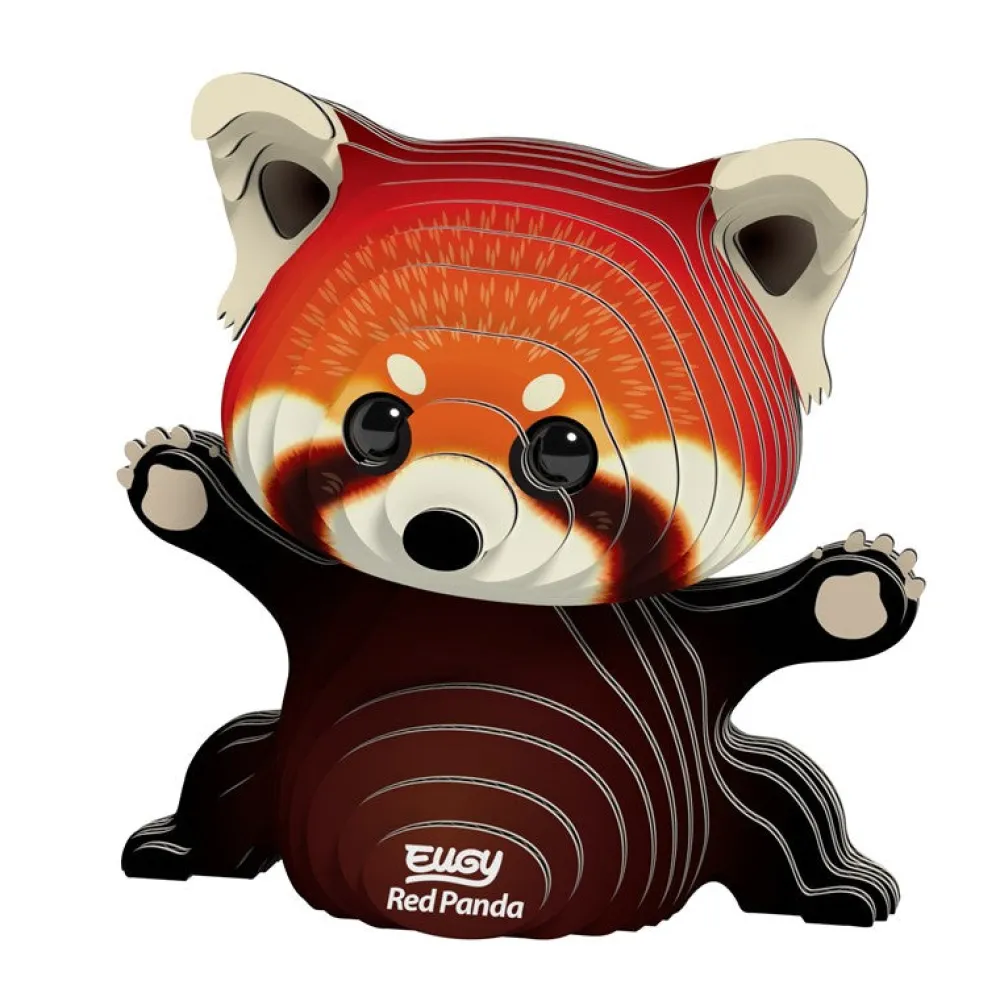 EUGY · Panda Rojo*Niños Kit De Manualidades