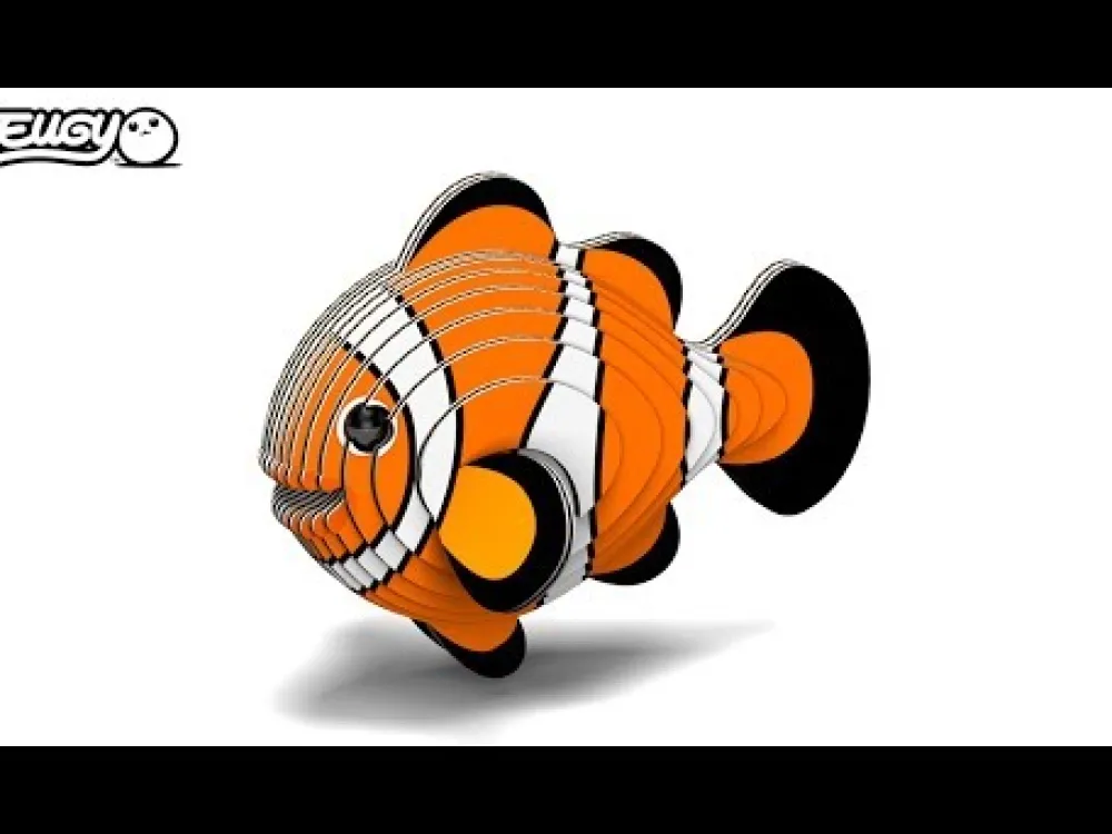 EUGY · Pez Payaso*Niños Kit De Manualidades