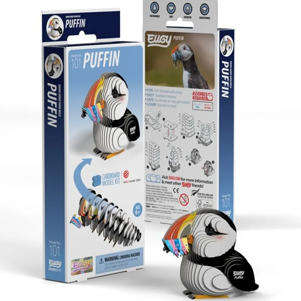 EUGY · Puffin Frailecillo*Niños Kit De Manualidades