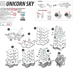 EUGY · Unicornio Celeste*Niños Kit De Manualidades