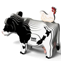 EUGY · Vaca Holstein*Niños Kit De Manualidades