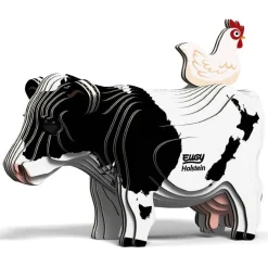 EUGY · Vaca Holstein*Niños Kit De Manualidades