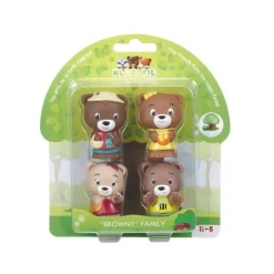 Klorofil Familia «Browny» ·*Niños Casas De Muñecas|Juguetes Waldorf