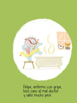 Jaguar Felipe tiene gripe* Libros De Gracia Iglesias|Álbumes Ilustrados Infantiles