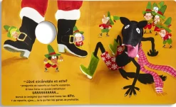 Edelvives ¡Feliz Navidad, lobo feroz!*Niños Libros De Navidad Para Niños|Libros De Texturas Para Bebés