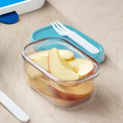 Mepal Fiambrera para Fruta Campus Nordic Green ·* Cajas De Almuerzo Infantil·Con Compartimentos|Cajas De Almuerzo Infantil·Sin Compartimentos