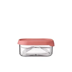 Mepal Fiambrera para Fruta Campus Nordic Pink ·* Cajas De Almuerzo Infantil·Con Compartimentos|Cajas De Almuerzo Infantil·Sin Compartimentos