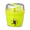 Carl Oscar Fiambrera Snack N'ice Cup L Mono Lima ·* Cajas De Almuerzo Infantil·Tuppers Fresquitos|Cajas De Almuerzo Infantil·Con Compartimentos