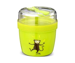 Carl Oscar Fiambrera Snack N'ice Cup L Mono Lima ·* Cajas De Almuerzo Infantil·Tuppers Fresquitos|Cajas De Almuerzo Infantil·Con Compartimentos