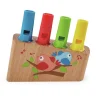 Hape Flauta de cuatro tubos ·*Niños Juguetes Musicales|Juguetes Waldorf