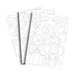 Ludilo Foil Fun-Unicornios y Princesas · Skillmatics*Niños Kit De Manualidades