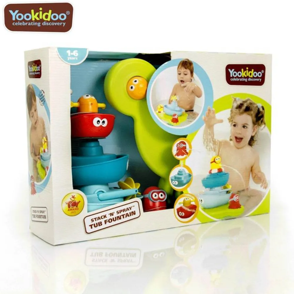 Yookidoo Fuentes Bañeras Apilables ·*Niños Juguetes De Baño