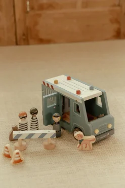 Little Dutch Furgón Policial FSC ·*Niños Coches De Madera De Juguete Para Bebés|Coches De Juguete Para Bebés