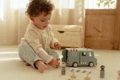 Little Dutch Furgón Policial FSC ·*Niños Coches De Madera De Juguete Para Bebés|Coches De Juguete Para Bebés